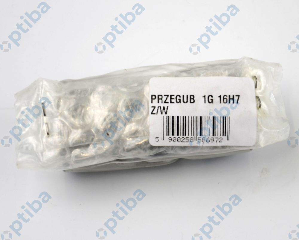 Przegub KTR 1G 16H7 Z/W 07010.501.1600