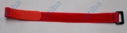 Opaska rzep czerwony dł. 32cm szer. 20mm