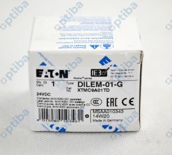 Power contactor DILEM-01-G(24VDC) 010343                                                                                                                                                                                                                       