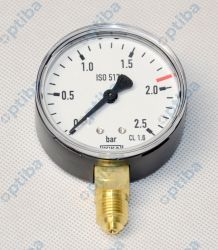 Manometr fi63 0-2.5bar G1/4