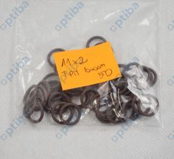 Oring 11x2 FPM 80 brązowy