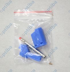 Wtyk BU-3110410-6 niebieski