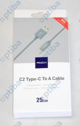 Kabel USB typ C 25cm 2A