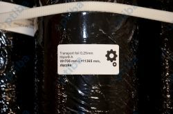 Conveyor belt MYLAR 0.25 W-705 L11365 with connector Anker A36-SS                                                                                                                                                                                              