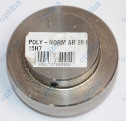 Piasta POLY-NORM AR 28 GG L=50 15H7