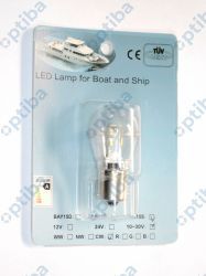 Żarówka LED Ba15s SMD3014 1W 10-30V DC