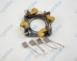 Szczotkotrzymacz PZSOB + 4szczotki 10x20x25mm M48