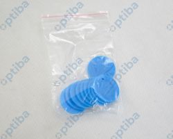 Numerek pleksi, wzór 2, perspex jasno niebieski