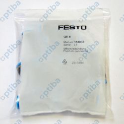 Push-in fitting QS-8 153033                                                                                                                                                                                                                                    