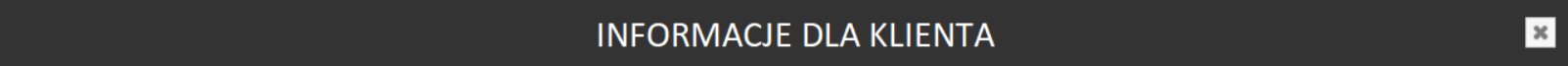 Informacje o dostępności